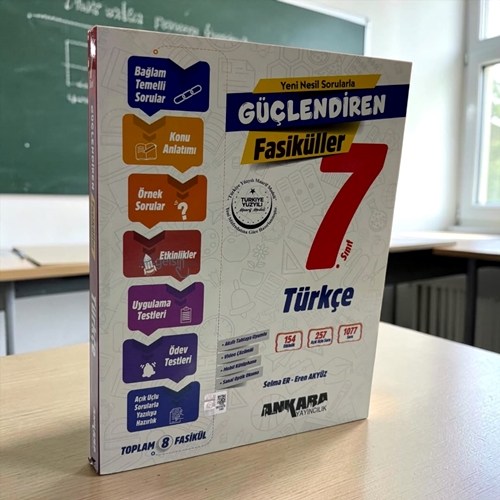 7. Sınıf Türkçe Güçlendiren Fasikül Set Ankara Yayıncılık
