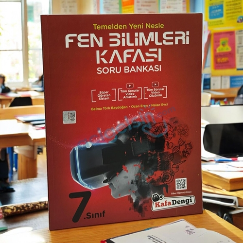 7.sınıf Fen Bilimleri Kafası Soru Bankası Kafadengi Yayınları