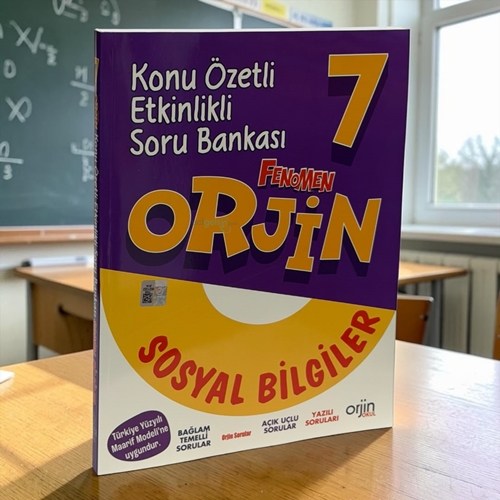 7.sınıf Sosyal Bilgiler Konu Özetli Soru Bankası Fenomen Orjin Yayınları