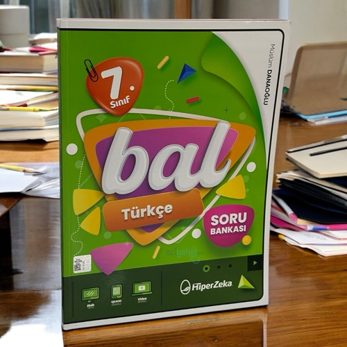 7. Sınıf Bal Türkçe Soru Bankası Hiper Zeka Yayınları