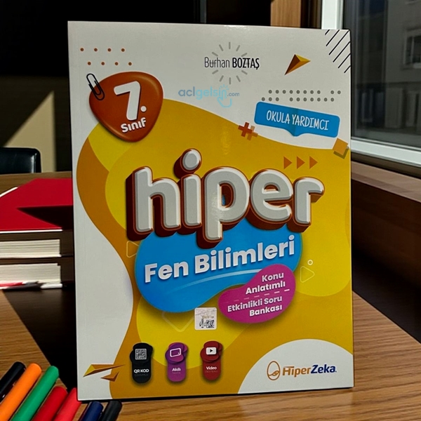 7. Sınıf Fen Bilimleri Soru Bankası Hiper Zeka Yayınları