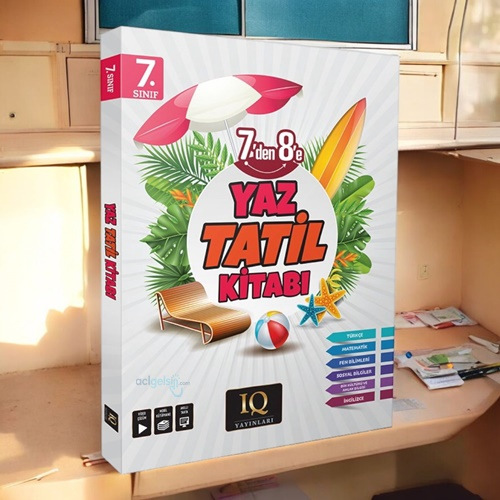 7. Sınıf Yaz Tatil Kitabı Iq Yayınları