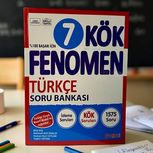 7. Sınıf Kök Türkçe Soru Bankası Fenomen Yayınları