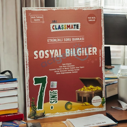 7. Sınıf Classmate Sosyal Bilgiler Soru Bankası Okyanus Yayınları