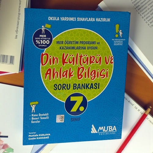 7.sınıf Din Kültürü Ve Ahlak Bilgisi Soru Bankası Muba Yayınları