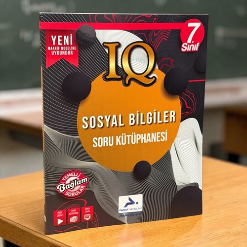 7. Sınıf Iq Sosyal Bilgiler Soru Kütüphanesi Paraf Yayınları