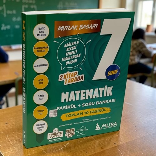 7.sınıf Matematik Fasikül+soru Bankası Muba Yayınları