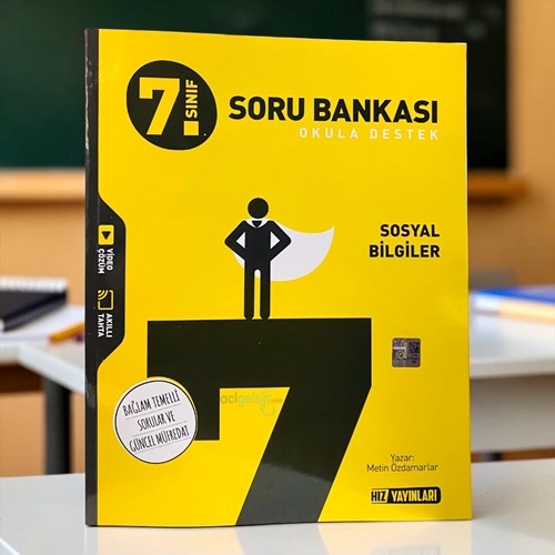 7. Sınıf Sosyal Bilgiler Soru Bankası Hız Yayınları