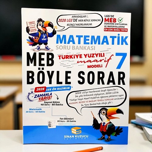 7. Sınıf Matematik Soru Bankası Sinan Kuzucu 2028