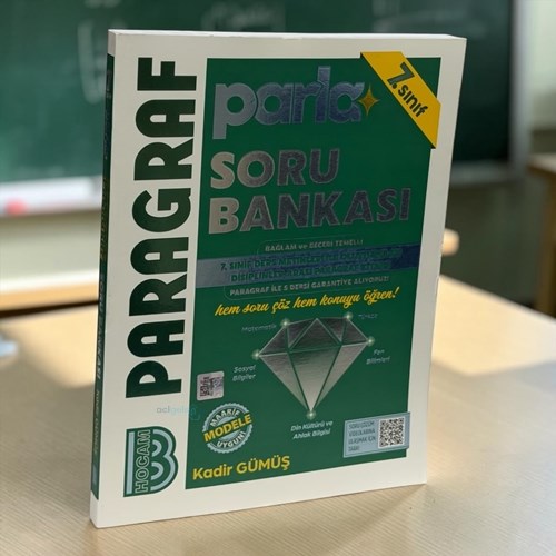 7. Sınıf Parla Paragraf Soru Bankası Benim Hocam Yayınları