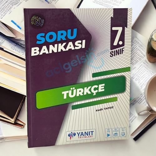 7. Sınıf Türkçe Soru Bankası Yanıt Yayınları