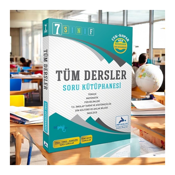 7.sınıf Tüm Dersler Soru Kütüphanesi Paraf Yayınları