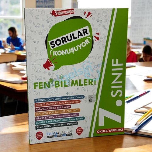 7. Sınıf Fen Bilimleri Sorular Konuşuyor Pruva Yayınları