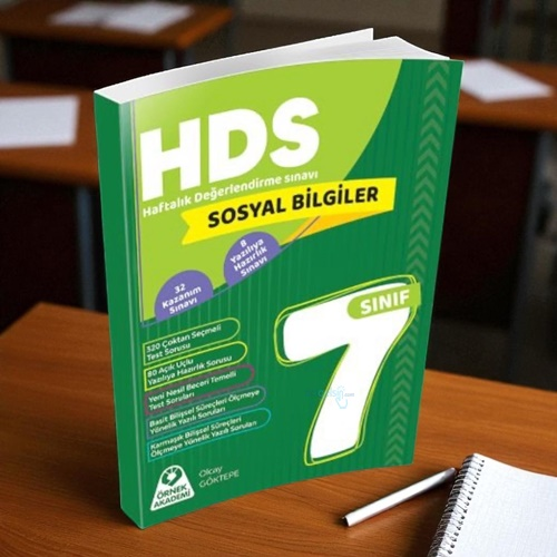 7. Sınıf Sosyal Bilgiler Haftalık Değerlendirme Sınavı Hds