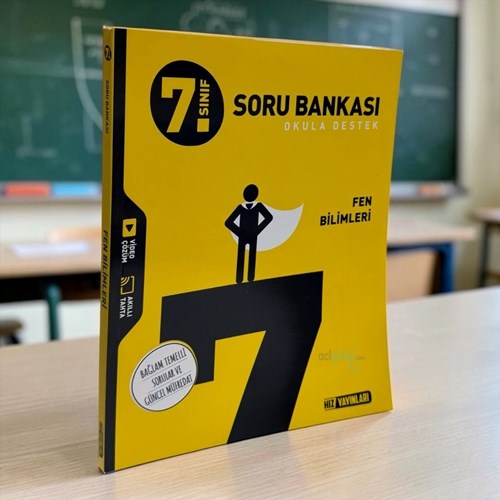 7. Sınıf Fen Bilimleri Soru Bankası Hız Yayınları