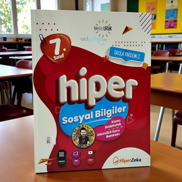7.sınıf Sosyal Bilgiler Soru Bankası Hiper Zeka Yayınları