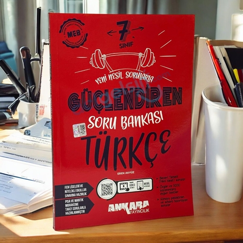 7. Sınıf Güçlendiren Türkçe Soru Bankası Ankara Yayınları
