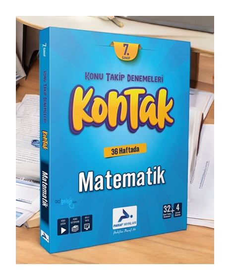 7.sınıf Kontak Matematik Denemeleri Paraf Yayınları