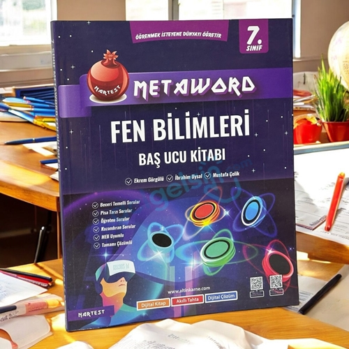 7. Sınıf Metaword Fen Bilimleri Nartest Yayınları