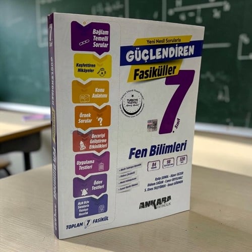 7. Sınıf Fen Bilimleri Güçlendiren Fasikül Set Ankara Yayıncılık