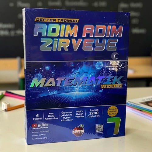 7.sınıf Adım Adım Zirveye Matematik Fasikül Newton Yayınları
