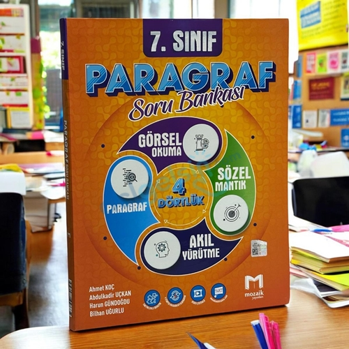 7. Sınıf Paragraf Soru Bankası Mozaik Yayınları