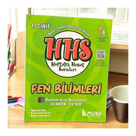 7.sınıf Hhs Fen Bilimleri Haftalık Hasat Soru Bankası Muba Yayınları
