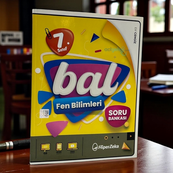 7.sınıf Bal Fen Bilimleri Soru Bankası Hiper Zeka Yayınları