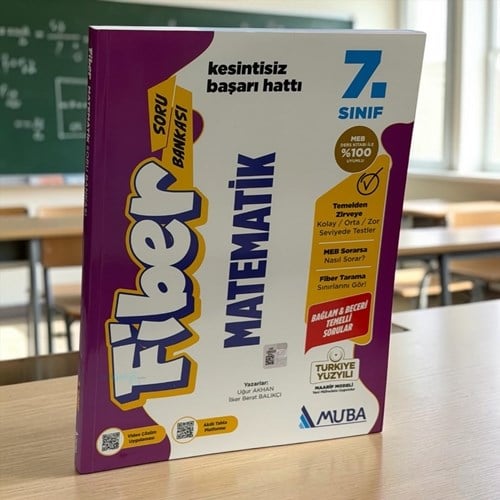 7. Sınıf Matematik Fiber Soru Bankası Muba Yayınları