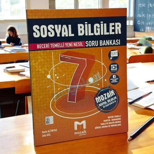 7. Sınıf Sosyal Bilgiler Soru Bankası Mozaik Yayınları