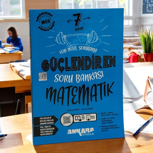 7. Sınıf Güçlendiren Matematik Soru Bankası Ankara Yayınları