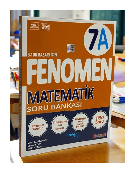 7 Sınıf Fenomen Matematik (a) Soru Bankası