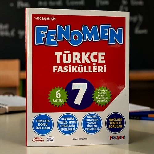 7 Türkçe Fasikülleri (toplam 6 Fasikül) Fenomen Yayınları