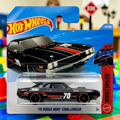 70 Dodge Hemi Challenger Hot Wheels Tekli Araba