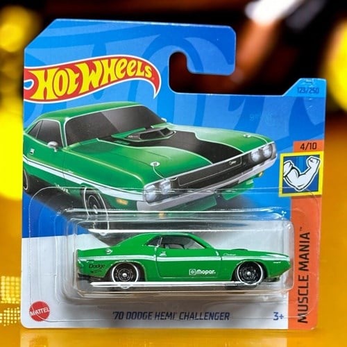 70 Dodge Hemi Challenger Hot Wheels Tekli Araba