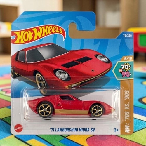 71 Lamborghini Miura Sv Hot Wheels Tekli Araba