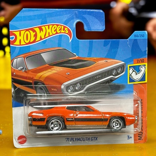 71 Playmouth Gtx Hot Wheels Tekli Araba