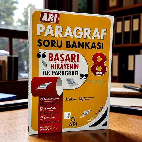8. Sınıf Arı Paragraf Soru Bankası Arı Yayınları