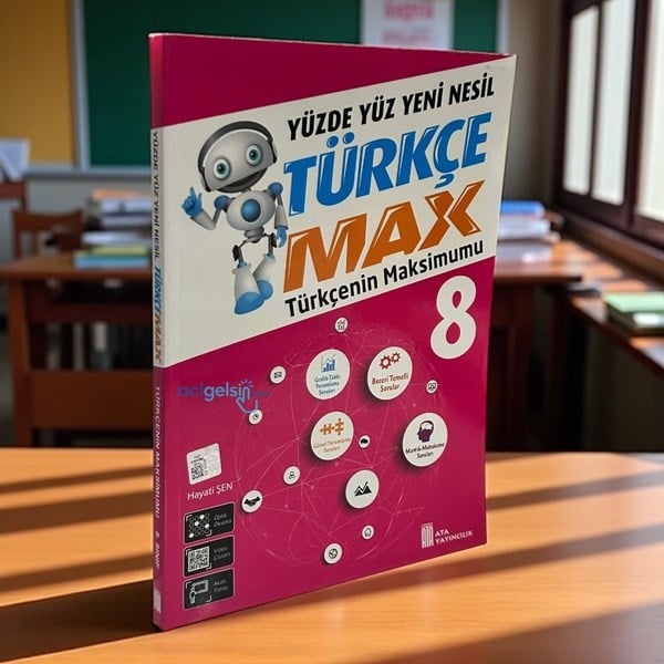 8.sınıf Türkçe Max Soru Bankası Ata Yayınları