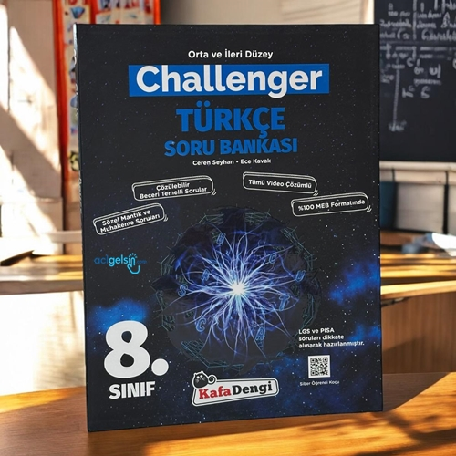 8.sınıf Challenger Türkçe Soru Bankası Kafa Dengi Yayınları