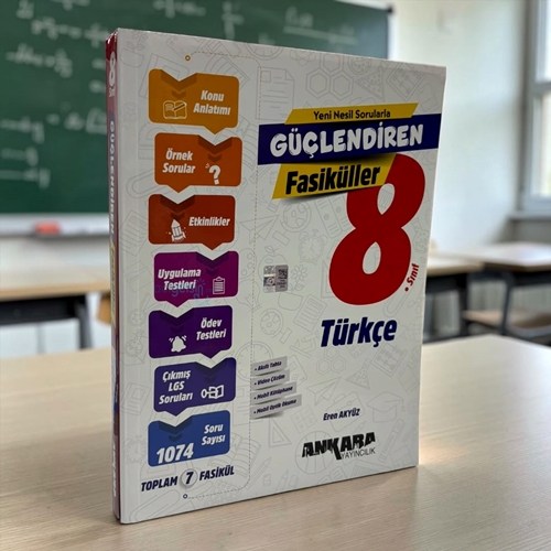 8. Sınıf Türkçe Güçlendiren Fasiküller Ankara Yayıncılık