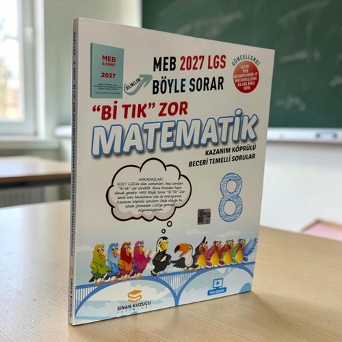 8. Sınıf Lgs Bi Tık Zor Matematik Soru Bankası Sinan Kuzucu Yayınları