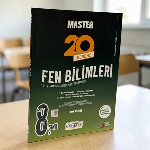 8.sınıf Master Fen Bilimleri Deneme Okyanus Yayınları