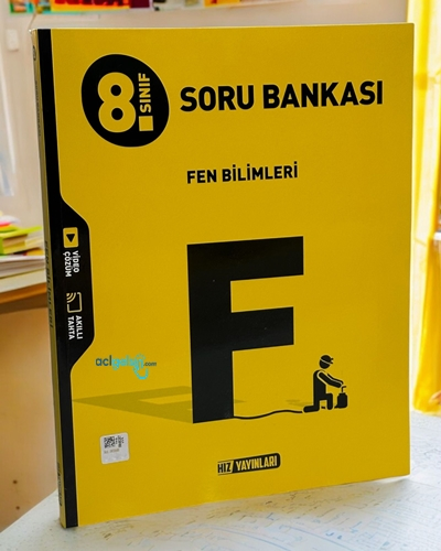 8. Sınıf Fen Bilimleri Soru Bankası Hız Yayınları