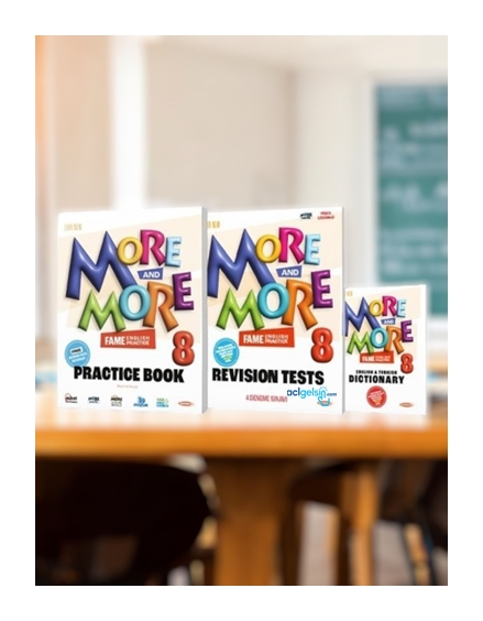 8.sınıf More&more Englısh Practıce Book+revision Test+dictıonary