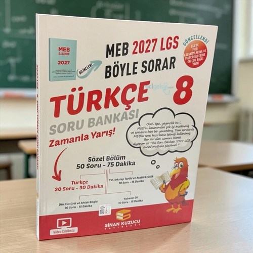 8.sınıf Türkçe Soru Bankası Sinan Kuzucu Yayınları