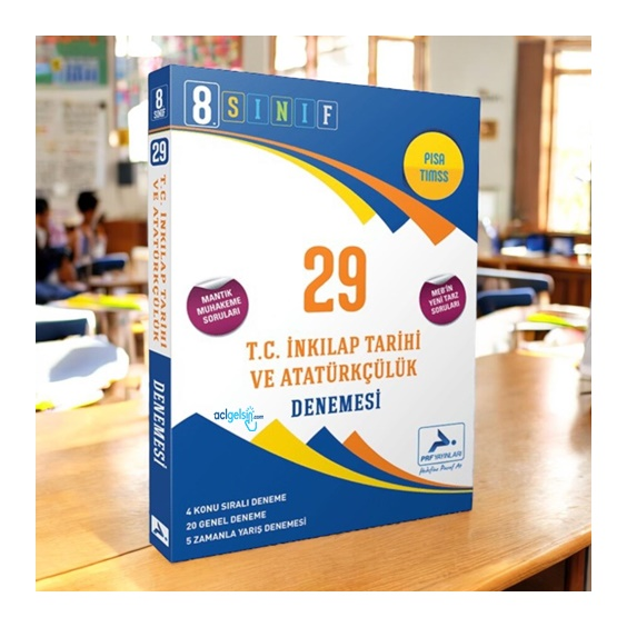 8.sınıf İnkılap Tarihi 29'lu Branş Deneme Paraf Yayınları