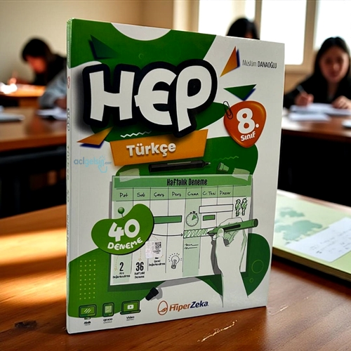 8. Sınıf Haftalık Hep Türkçe 40 Deneme | Müslüm Danaoğlu