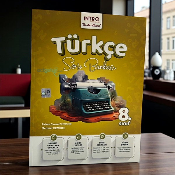 8. Sınıf Türkçe Soru Bankası İntro Yayınları