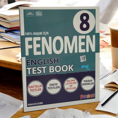 8.sınıf Fenomen English Test Book